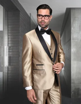 ALESSO CHAMPAGNE TAILORED FIT TUXEDO