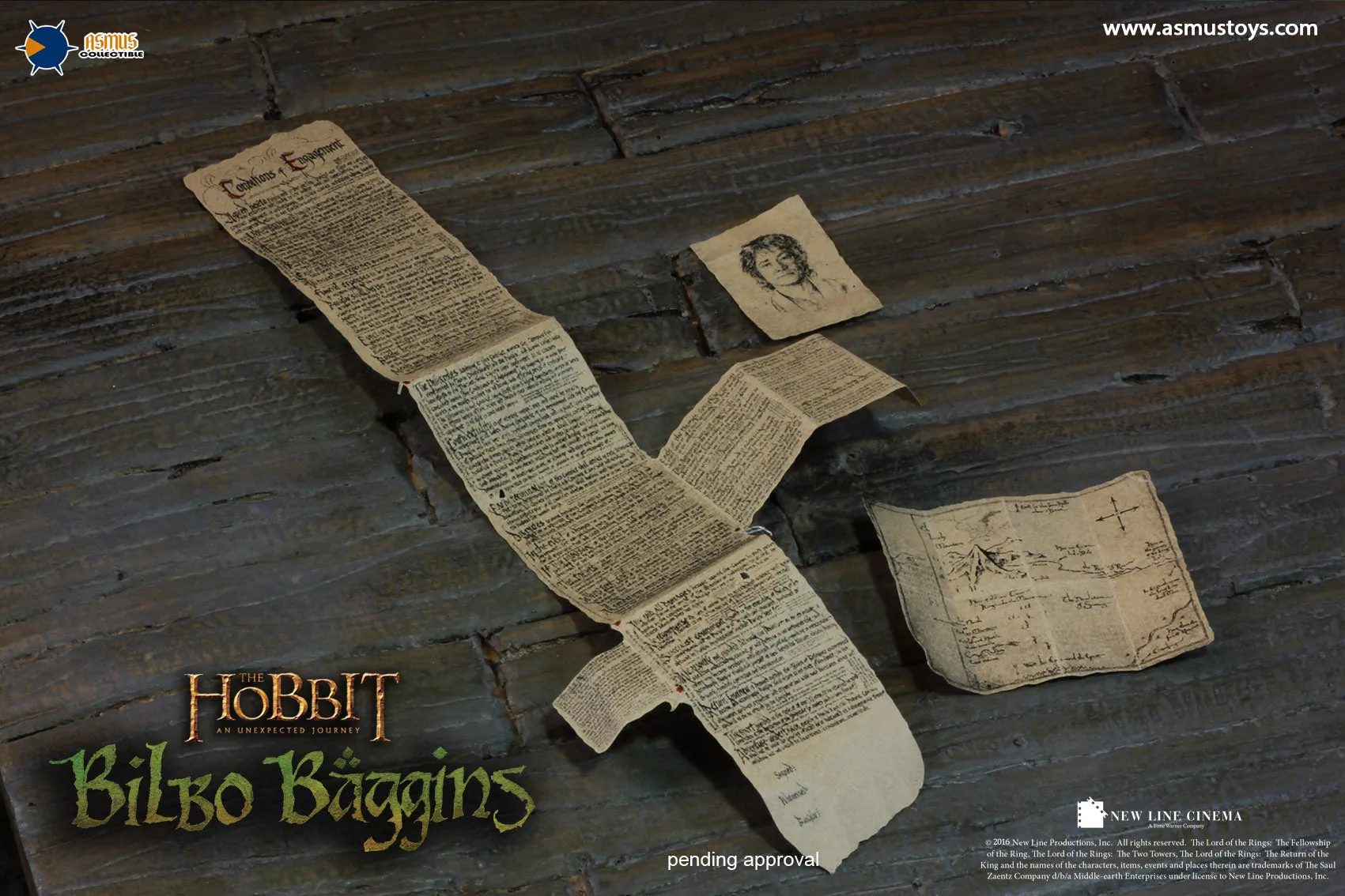 Asmus Toys The Hobbit Bilbo Baggins