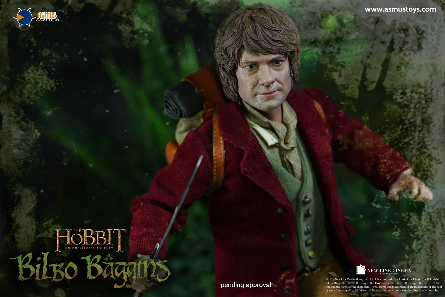 Asmus Toys The Hobbit Bilbo Baggins