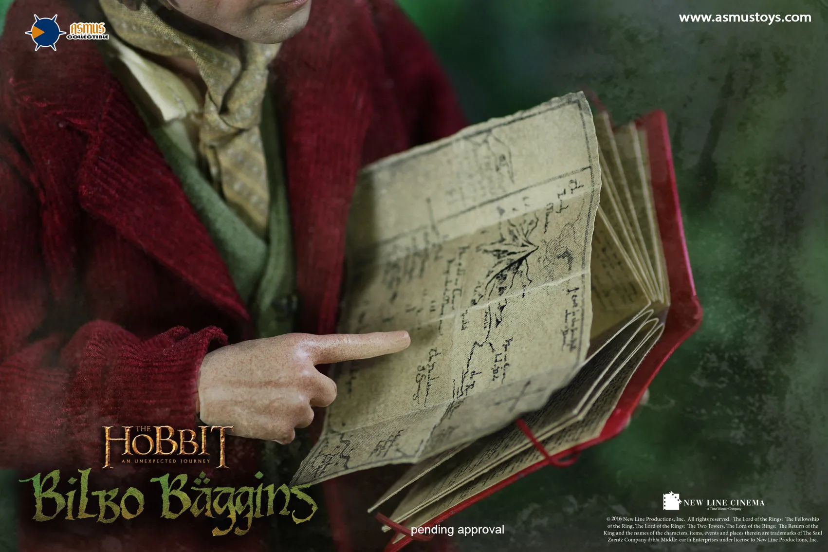 Asmus Toys The Hobbit Bilbo Baggins