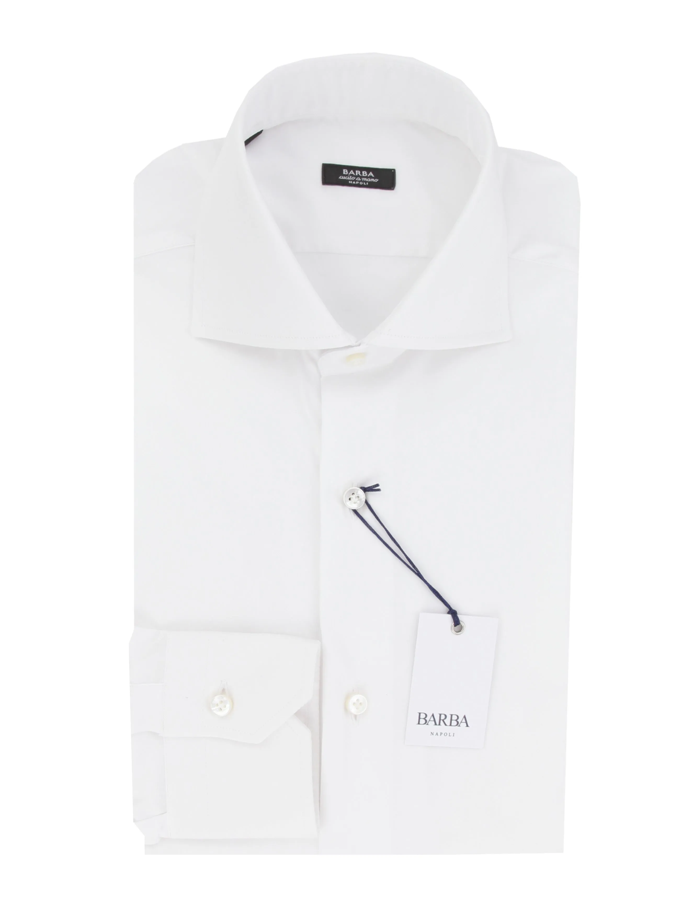 Barba Napoli White Shirt - Extra Slim