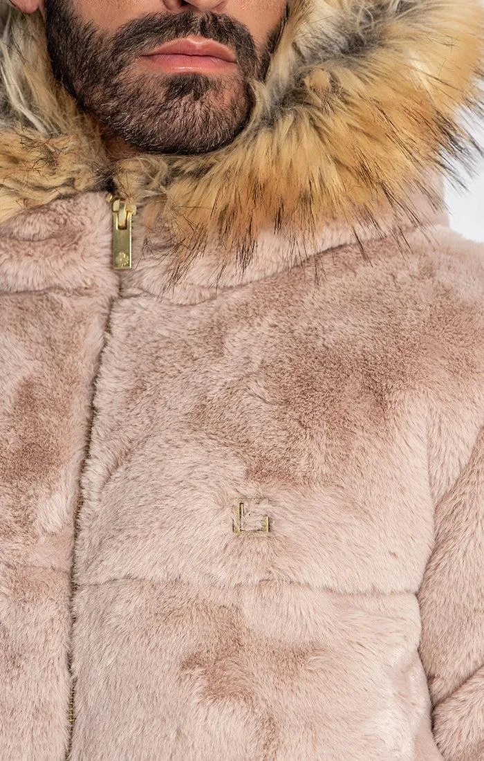 Beige Arctic Sherpa Jacket