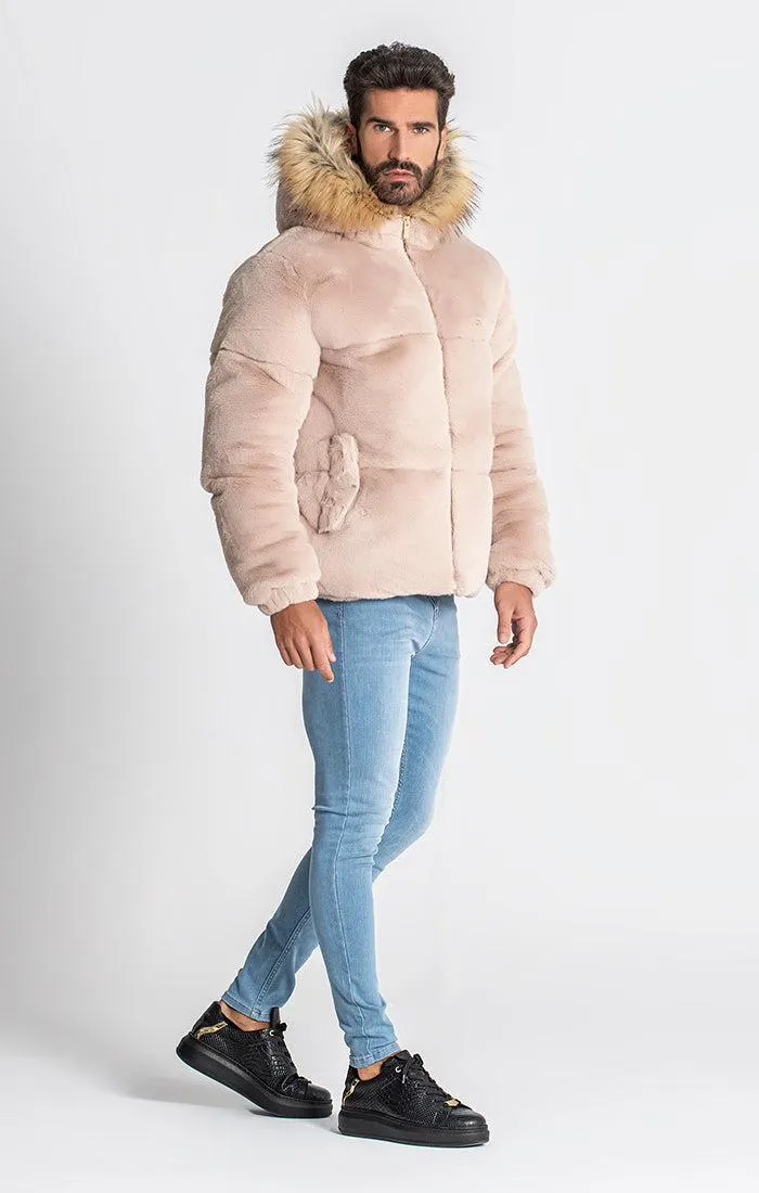 Beige Arctic Sherpa Jacket