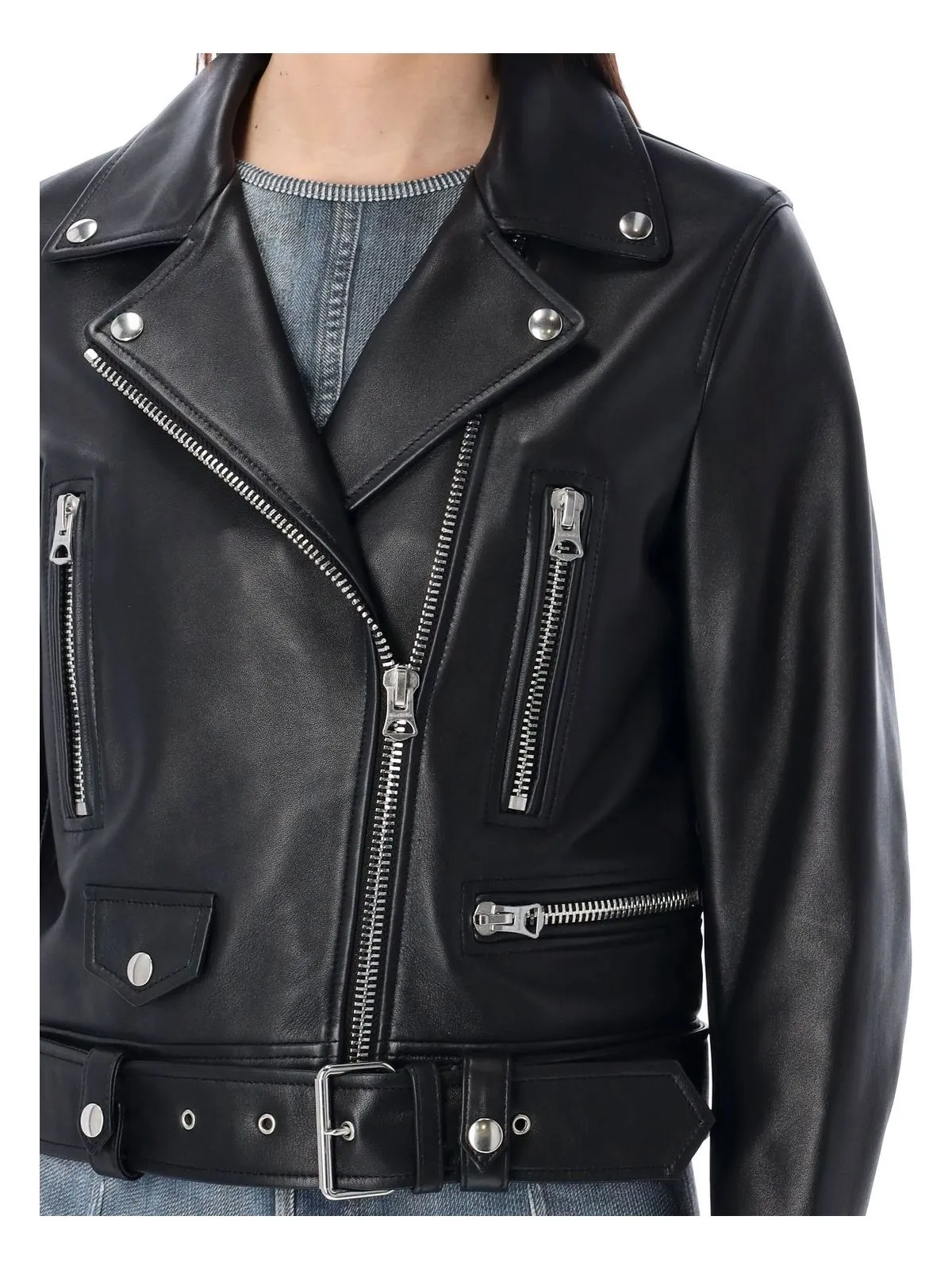 BIKER LEATHER JACKET