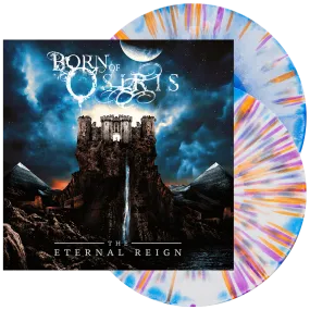 Born Of Osiris - ‘The Eternal Reign (Deluxe)’ Vinyl (White   Royal Blue Side A/B w/ Orange   Purple Splatter)