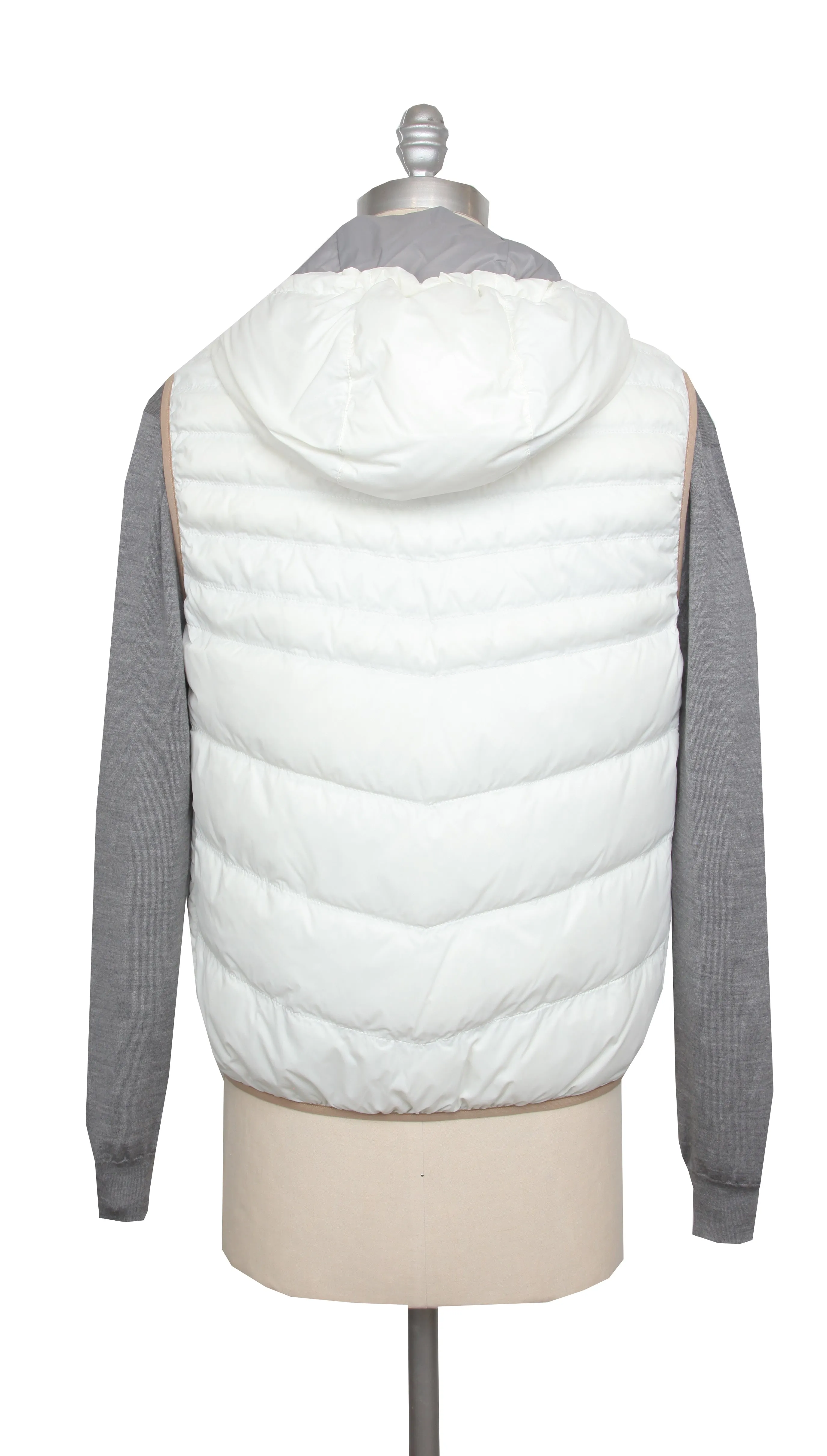 Brunello Cucinelli White Jacket Vest