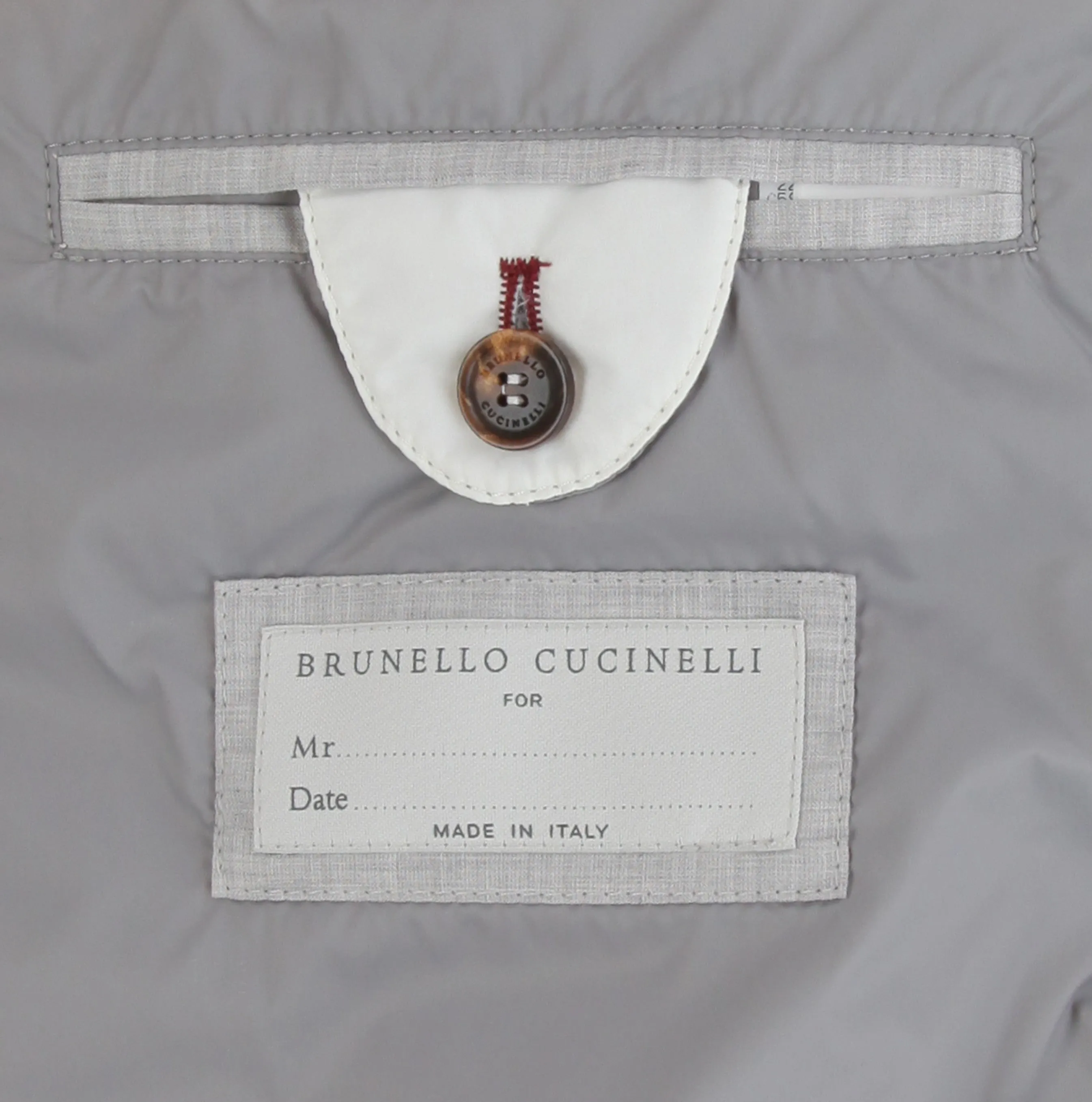 Brunello Cucinelli White Jacket Vest