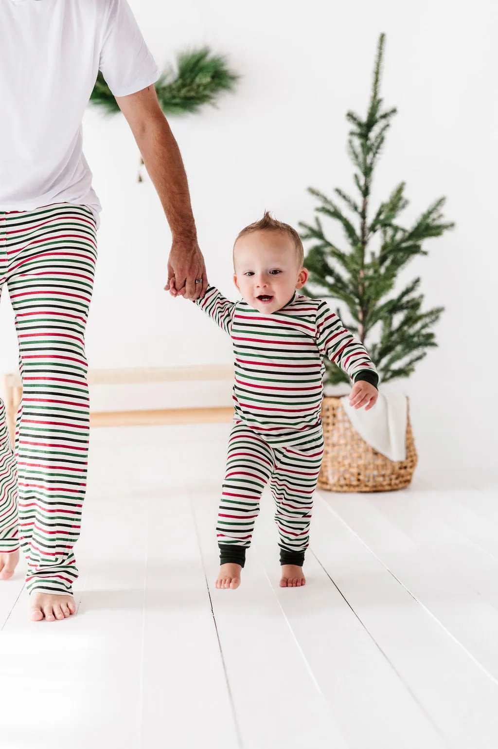 Children's Holiday Stripe Pajama Set