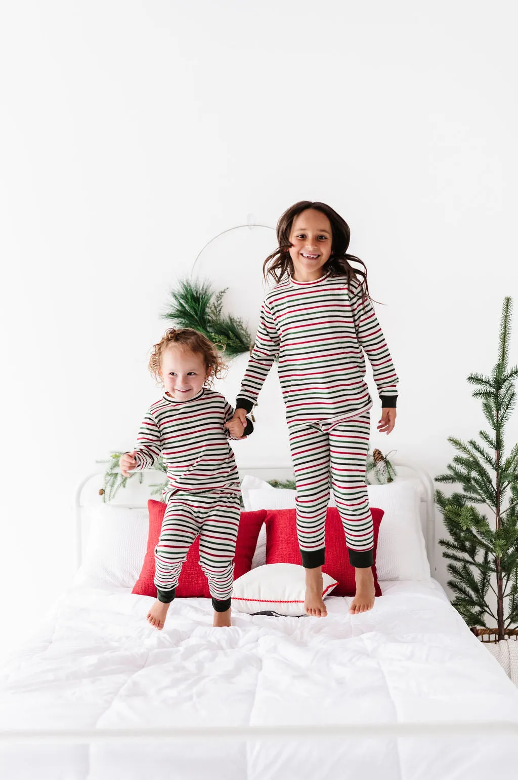 Children's Holiday Stripe Pajama Set