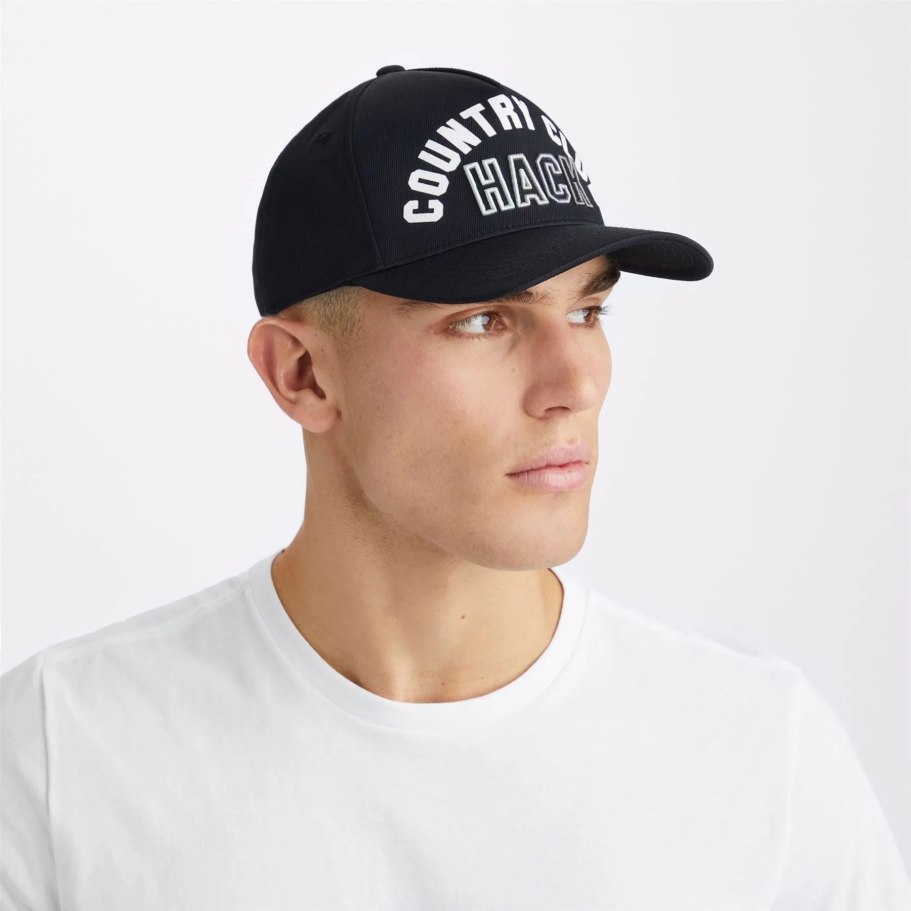 Country Club Hack Stretch Twill Snapback Hat Onyx - AW23