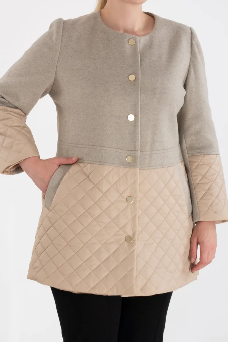 CRMN 5011 Coat Cream