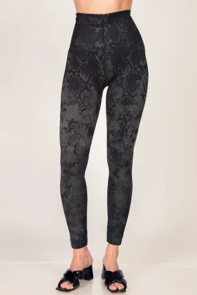 Dark Enchantress Snakeskin Printed Leggings