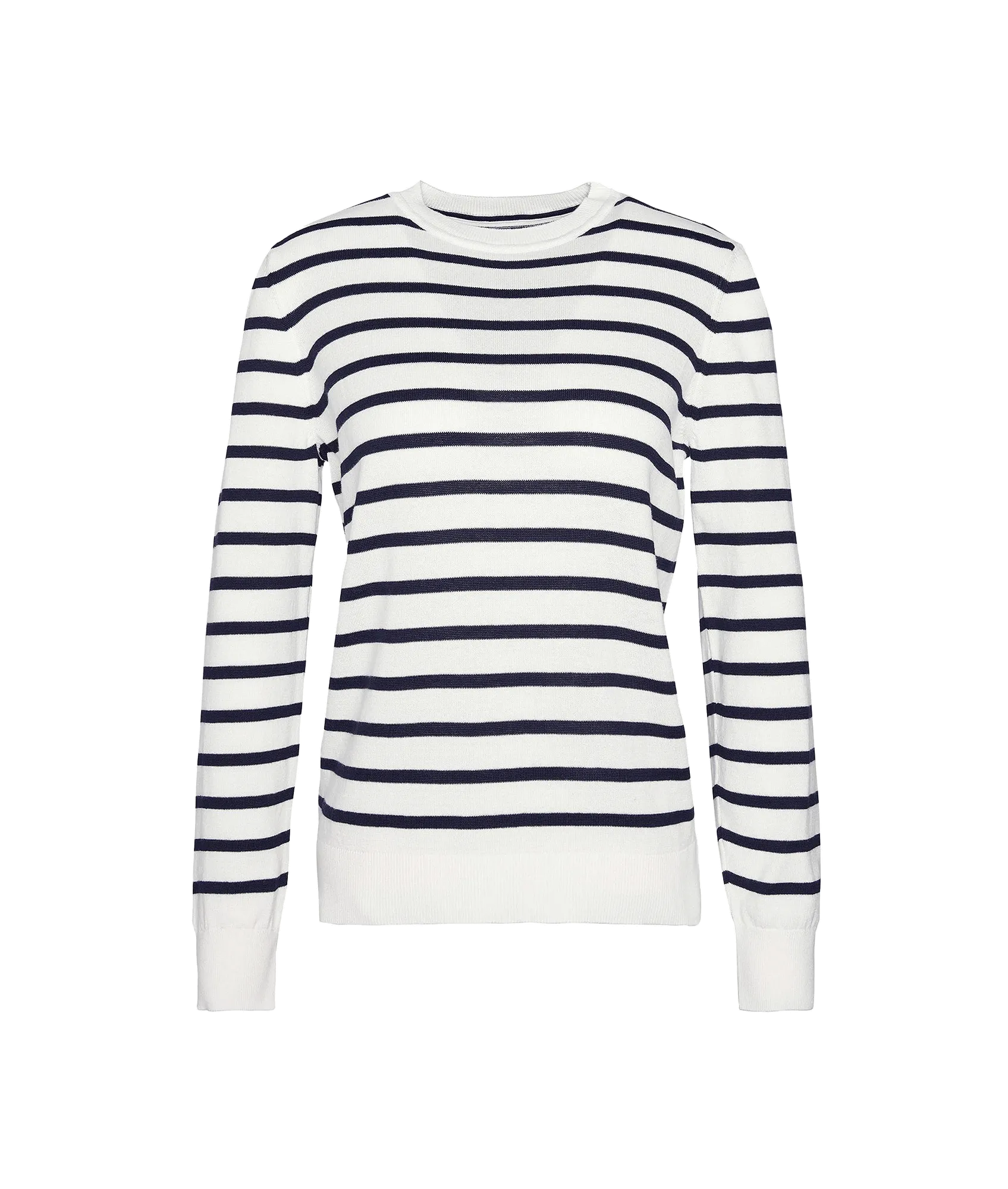 Ellewood Striped Crew Neck Jumper - Multi