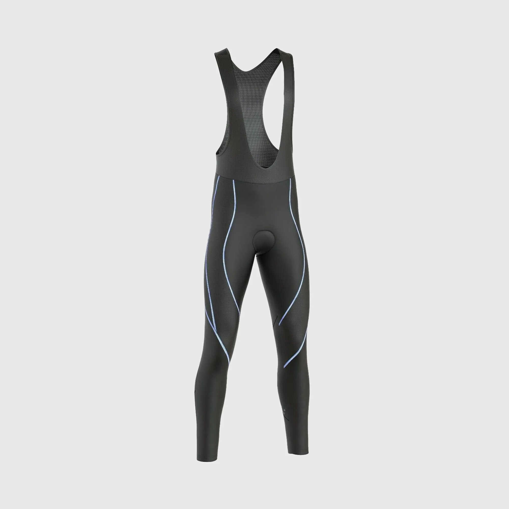 Fdx Divine Blue Women's & Girl's Thermal Padded Winter Bib Tights