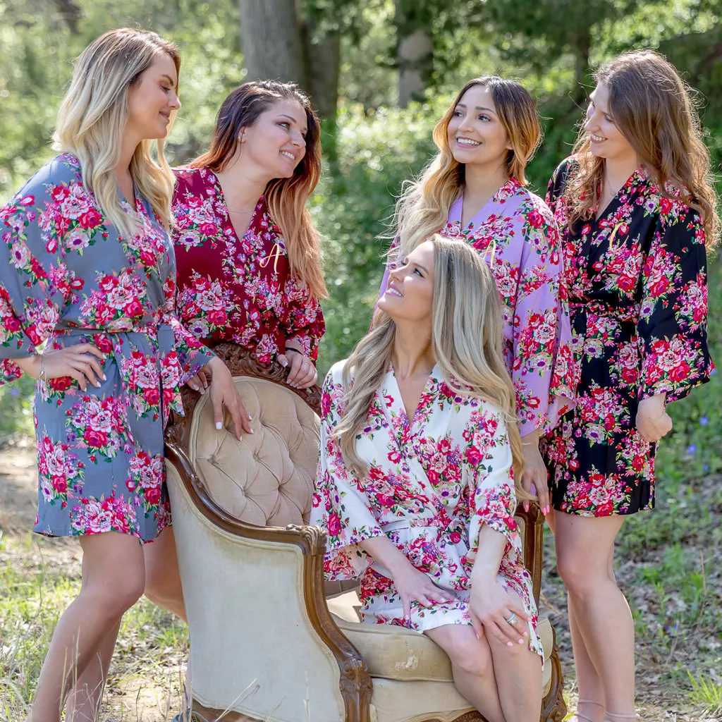 Floral Bridesmaid Robes