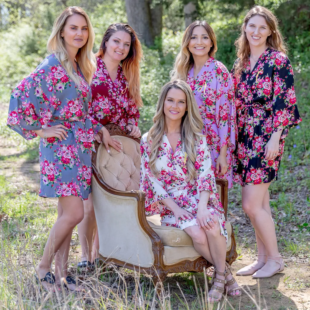 Floral Bridesmaid Robes