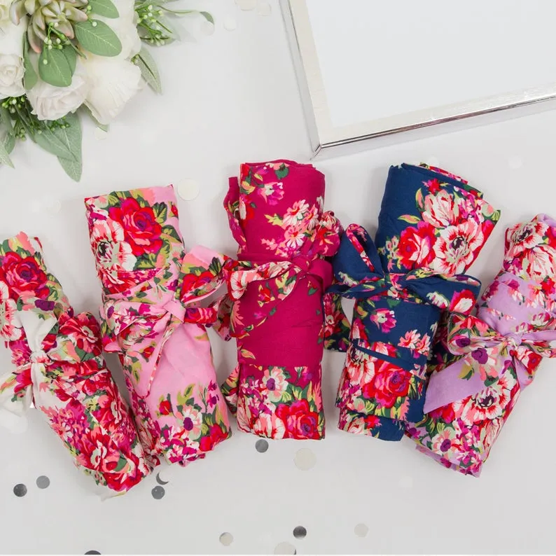 Floral Bridesmaid Robes