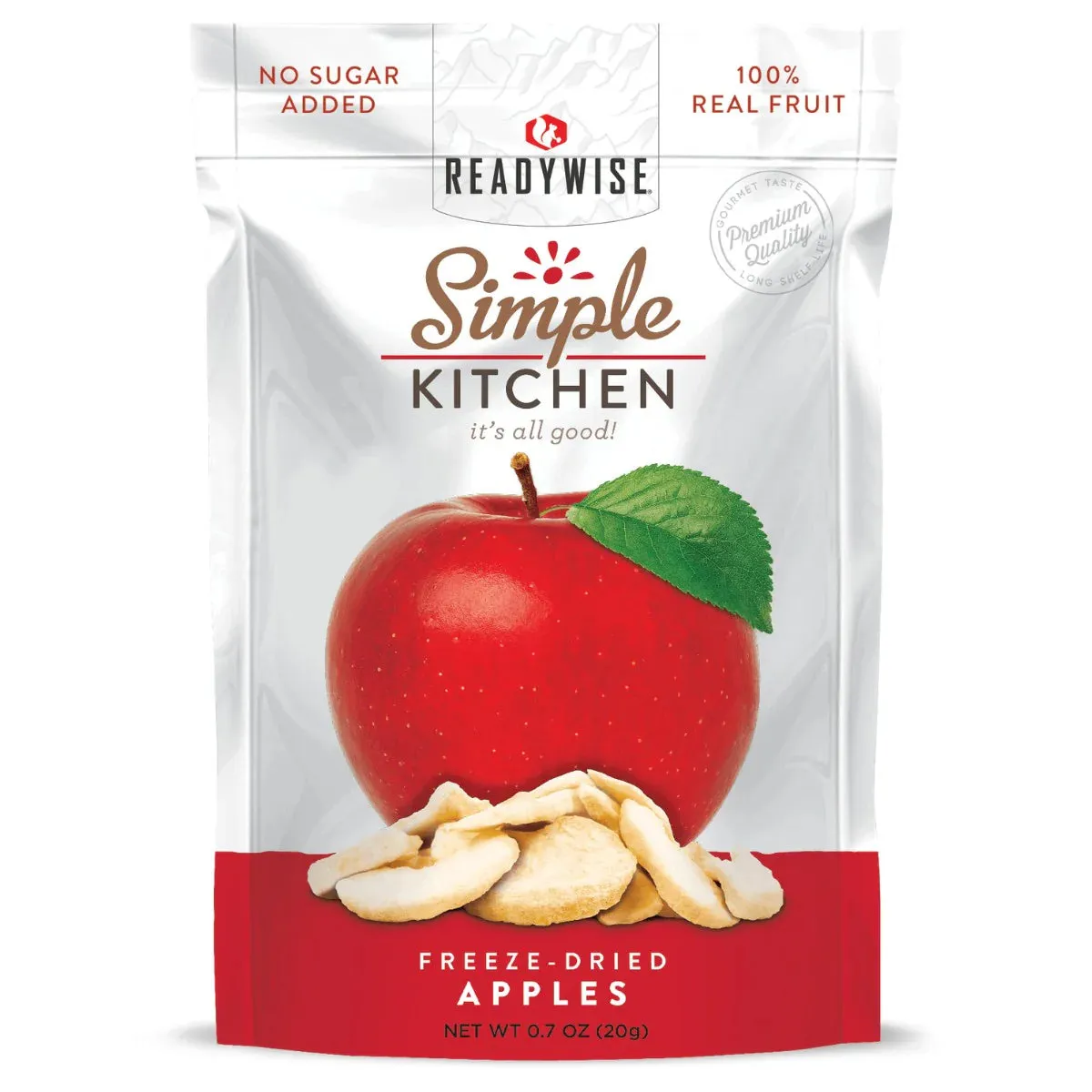 Fruit Lovers Emergency Food Single Pouches - Six Pack