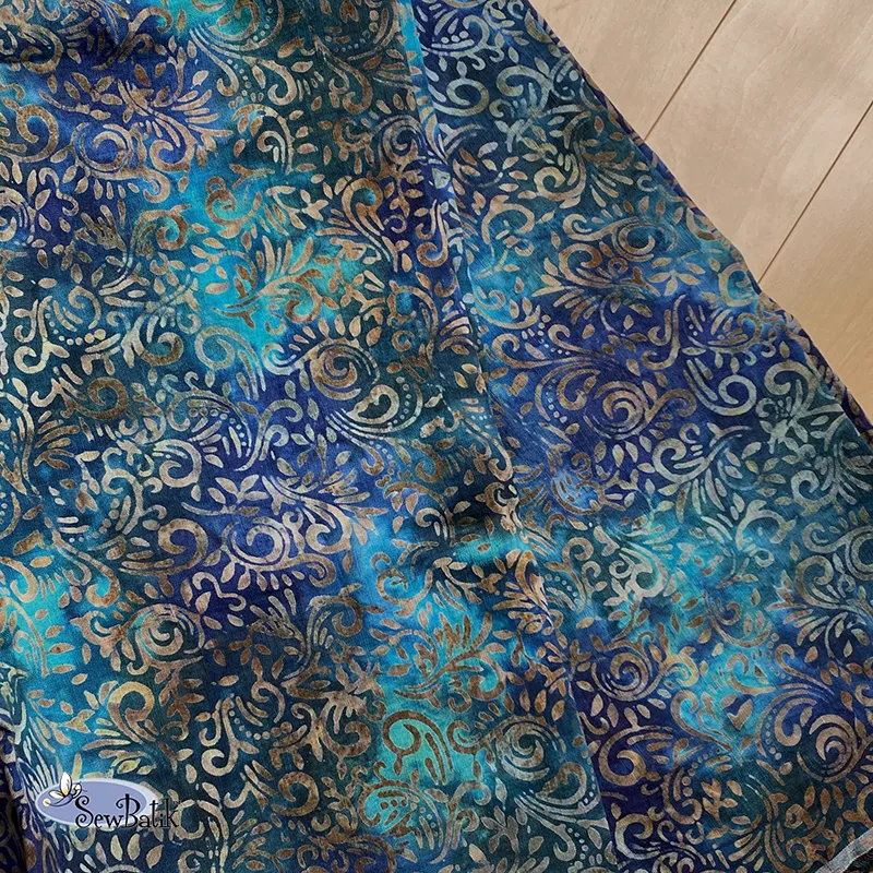 Garment Kit - Cielo Top - Batik Linen