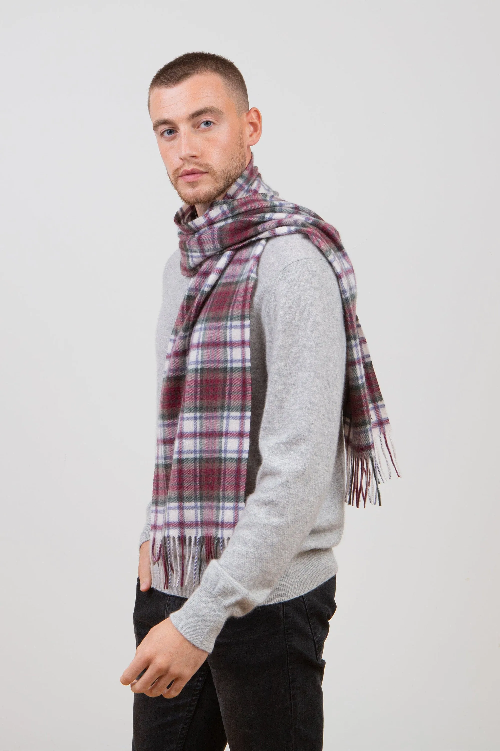 Heritage Tartan Cashmere Scarf - Dress Mcduff