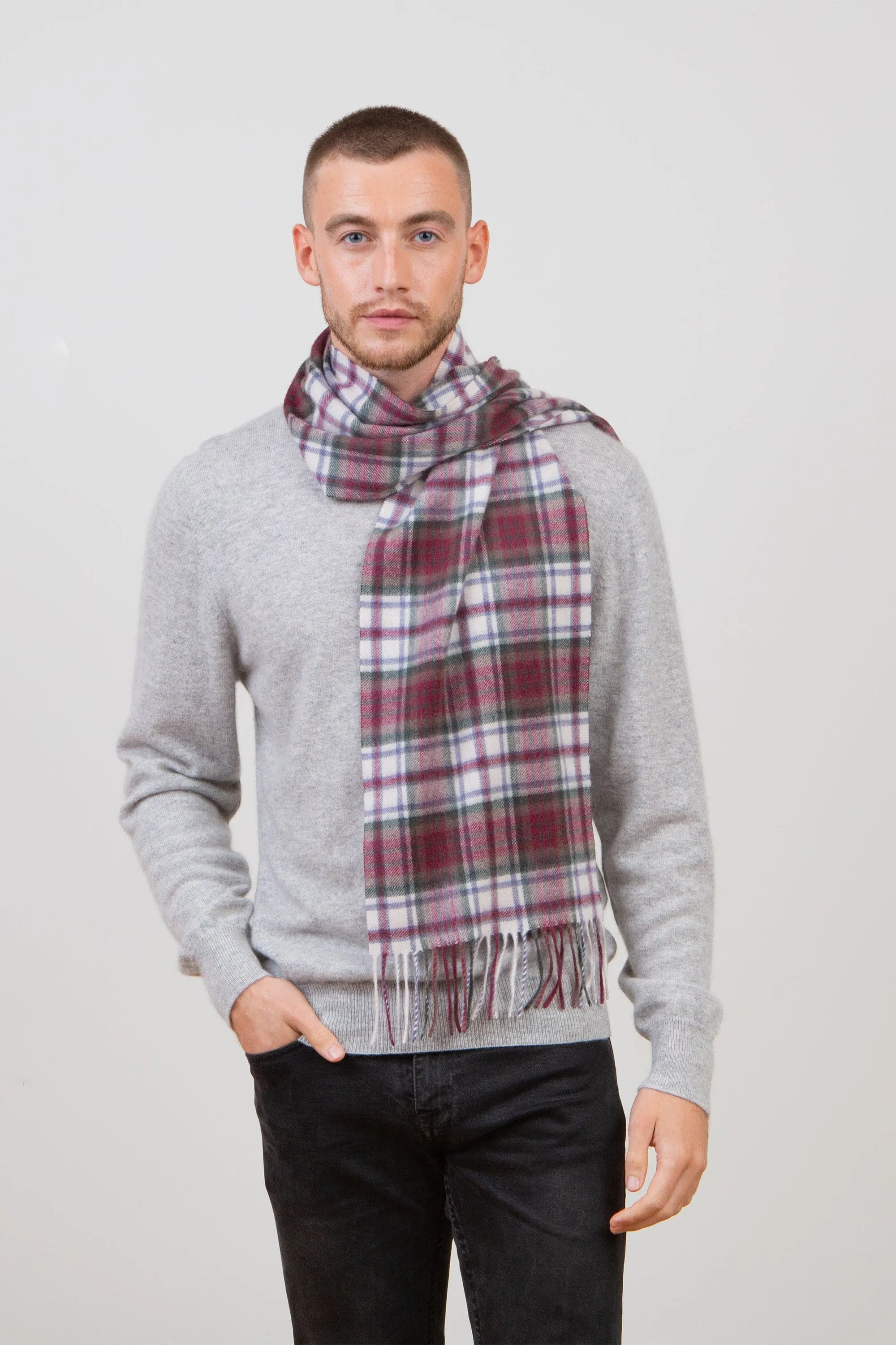 Heritage Tartan Cashmere Scarf - Dress Mcduff