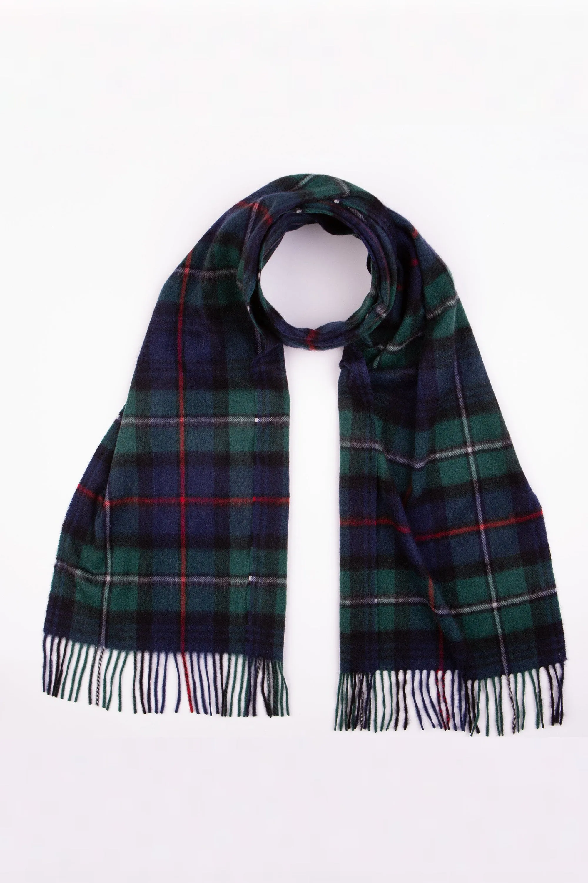 Heritage Tartan Cashmere Wide Scarf - Mackenzie