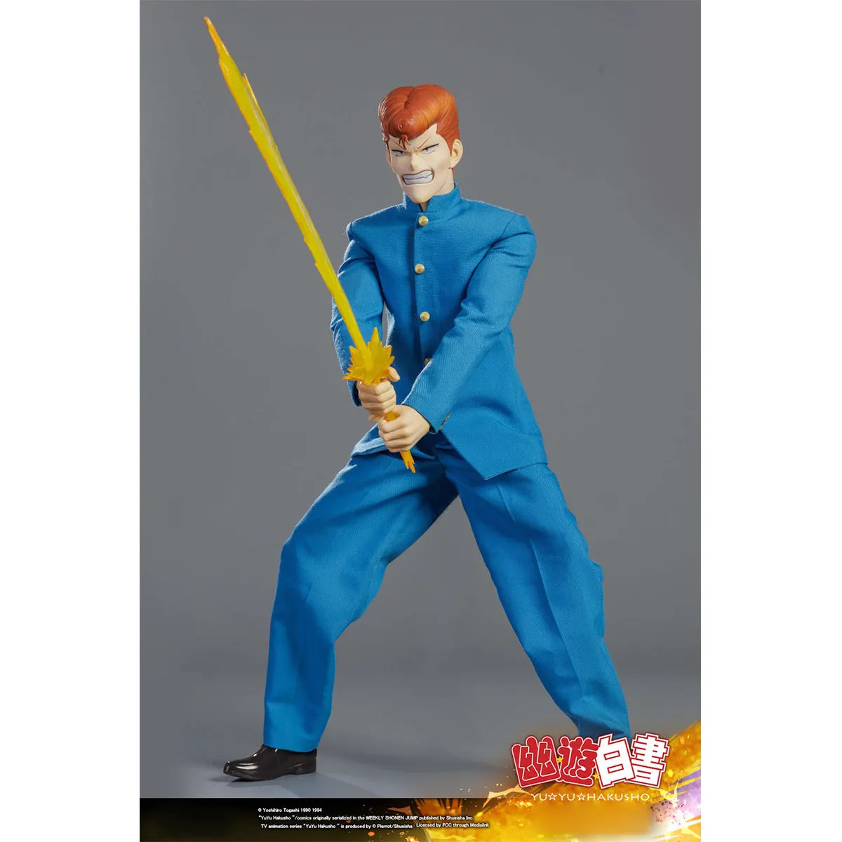 HiPlay Asmus Toys Kazuma Kuwabara Yu Yu Hakusho Series General Edition Anime Action Figure