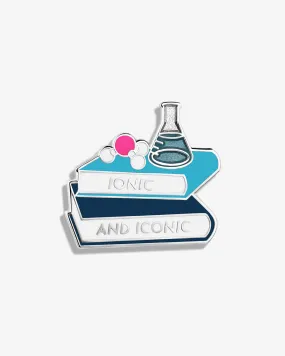 Ionic and Iconic Lapel Pin