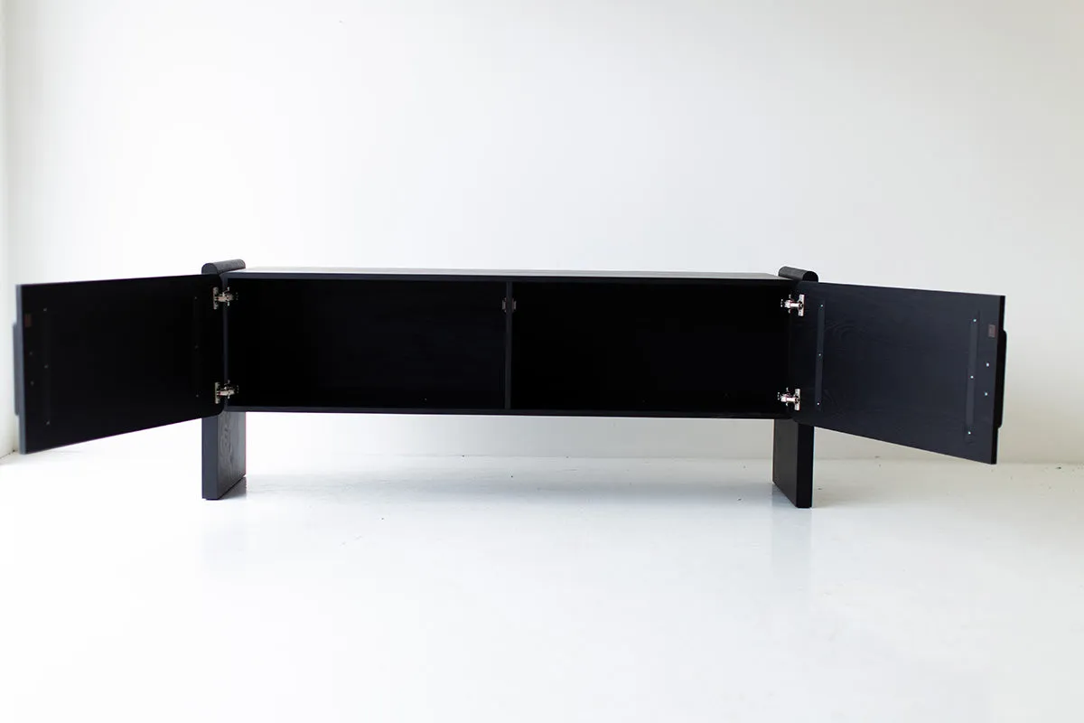 Iris Modern Credenza in Black - 3223