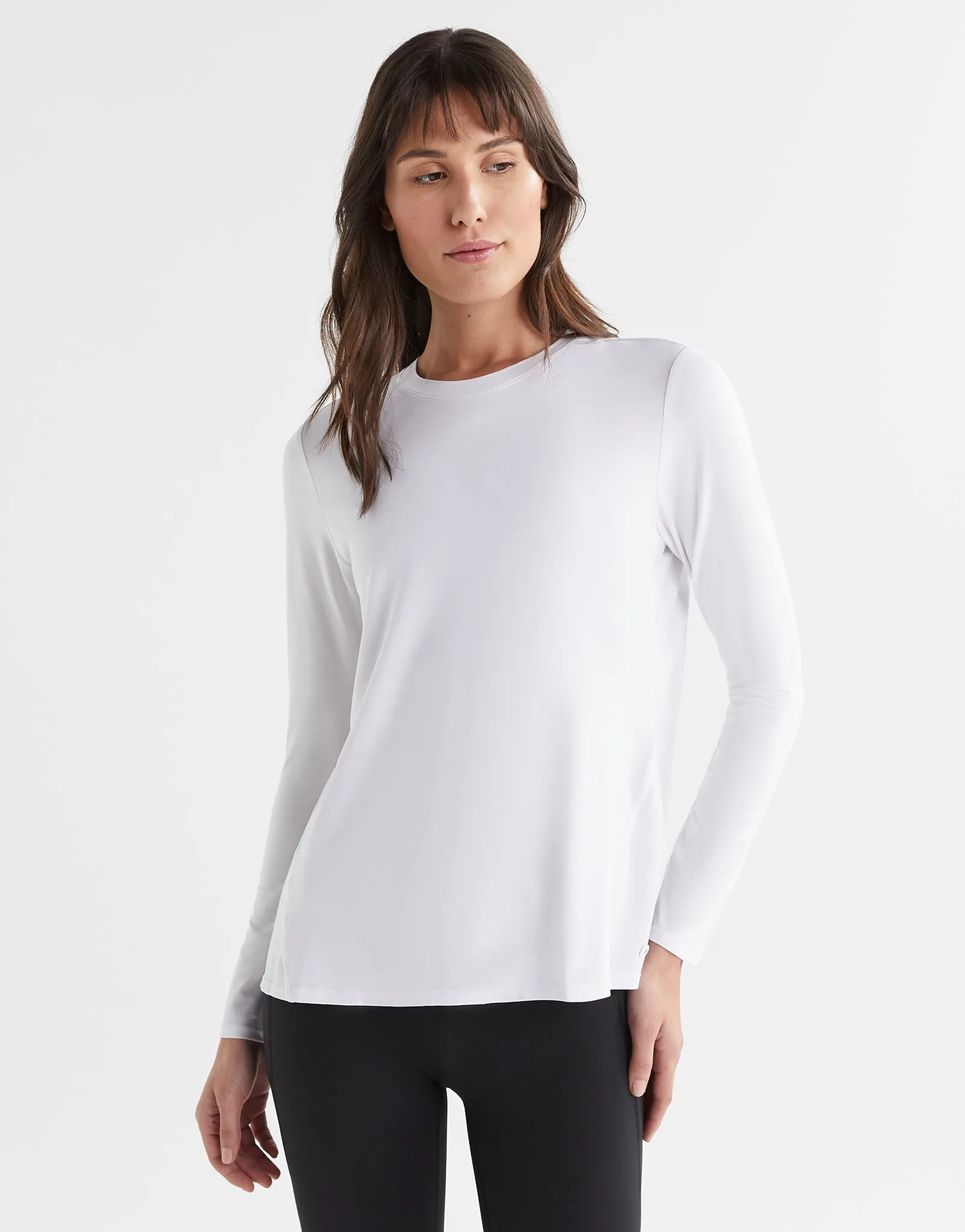 Kendall Long Sleeve Top - Bright White