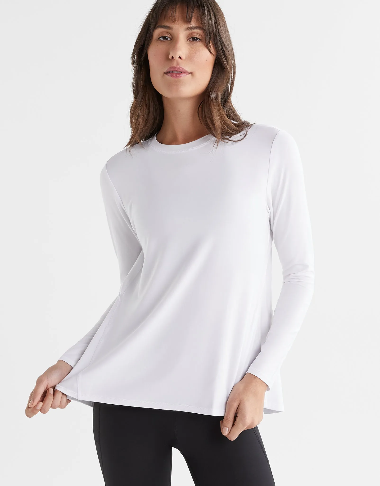 Kendall Long Sleeve Top - Bright White