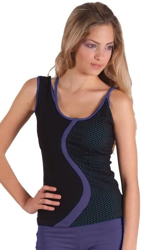 Last Chance! Margarita Activewear Winding Path Long Top 1020