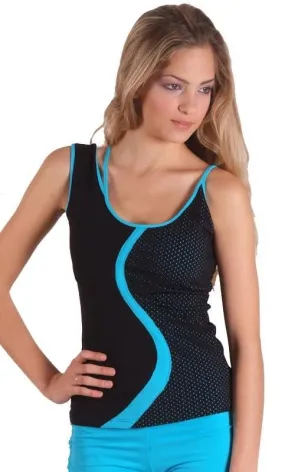 Last Chance! Margarita Activewear Winding Path Long Top 1020