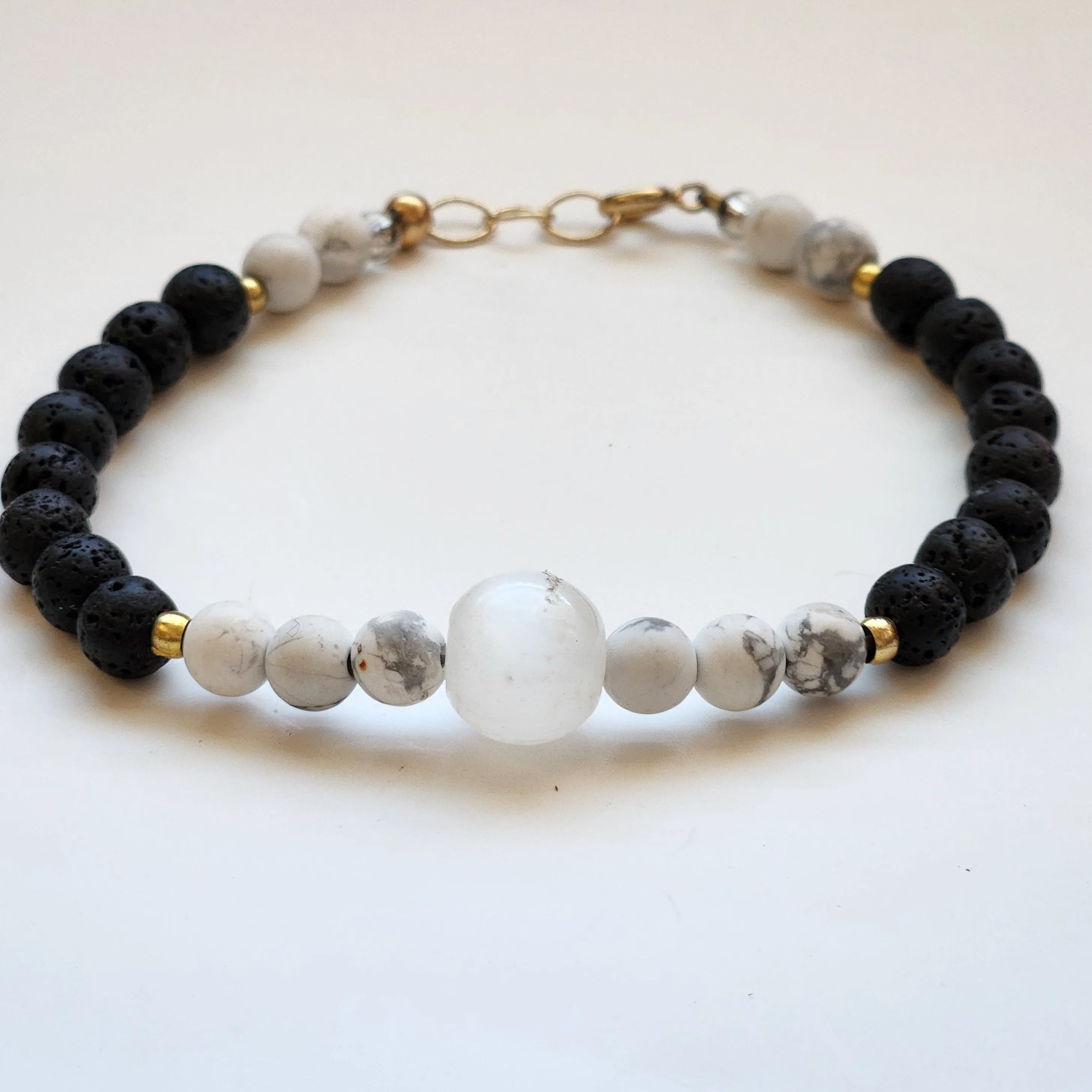 Les.bijoux.de.sandou Howlite Bracelet