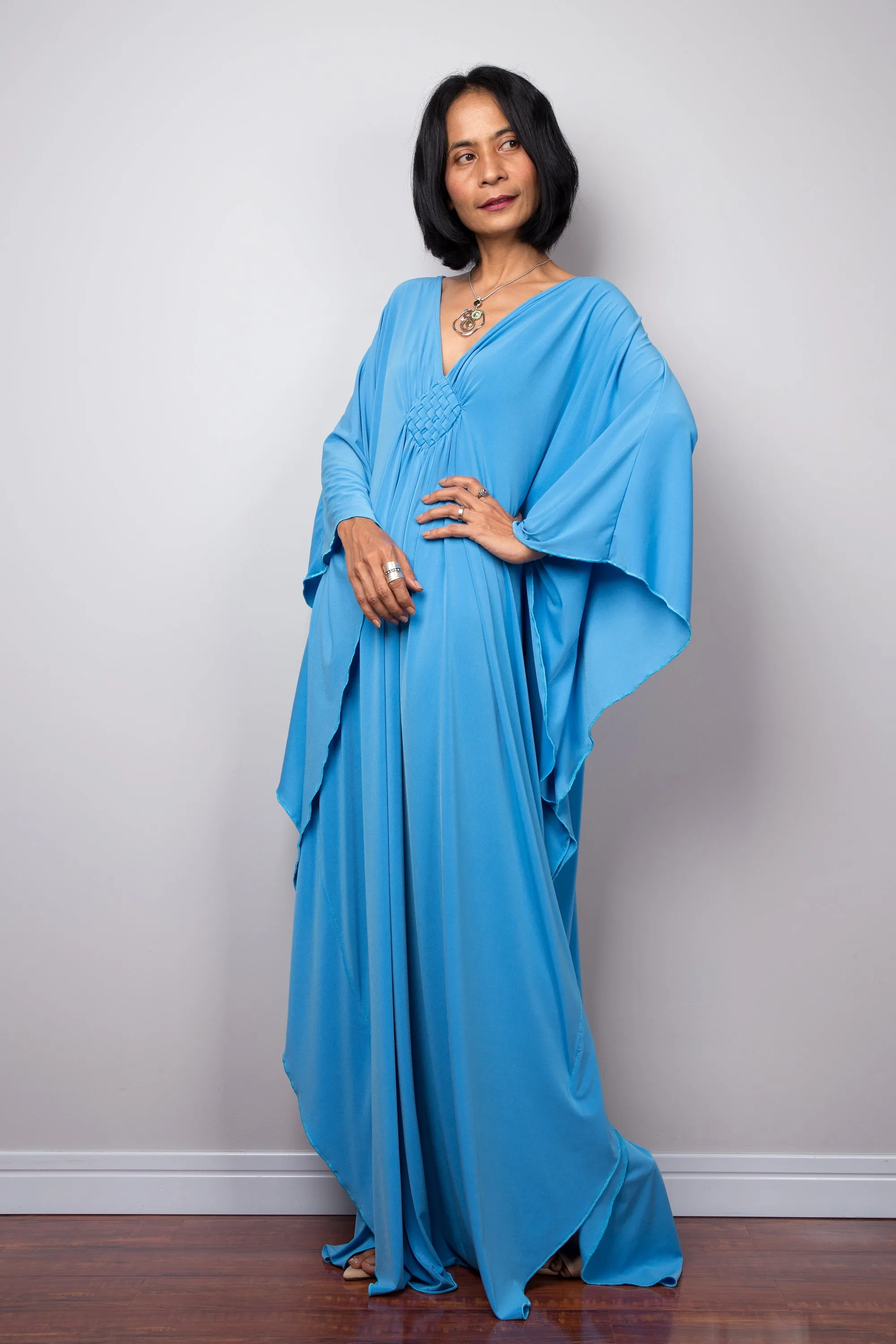 Light blue kaftan