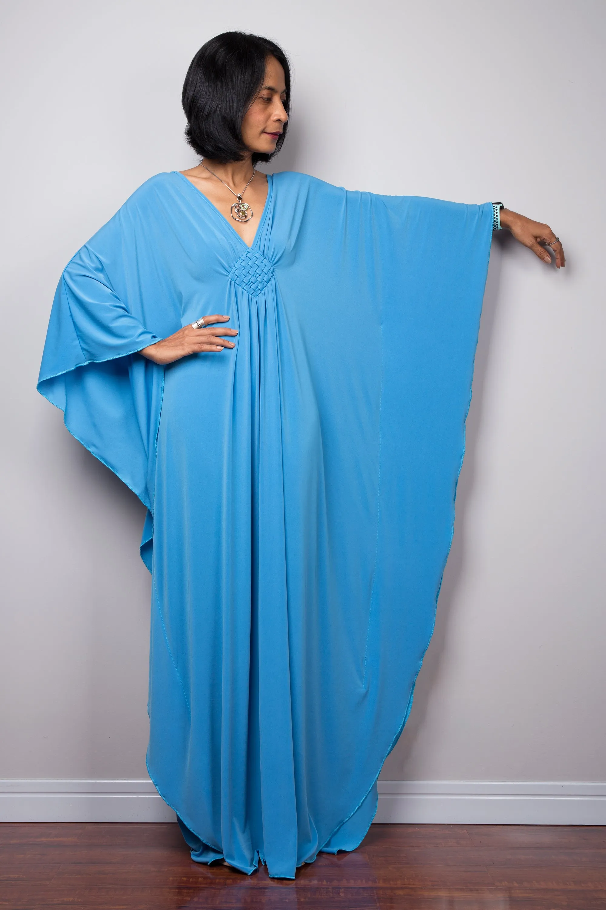 Light blue kaftan