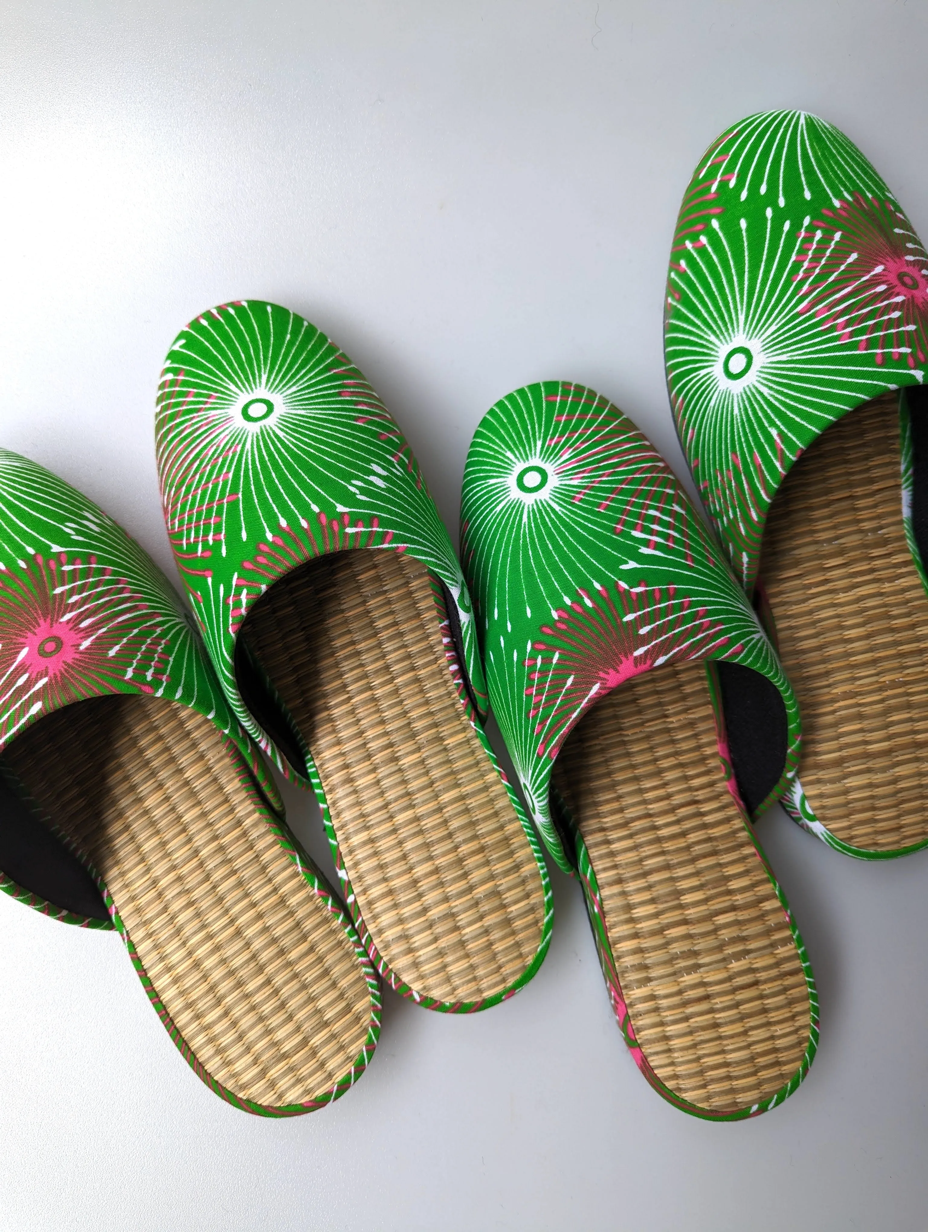 Medium Tatami Print Mix Slippers 2024SS-M03