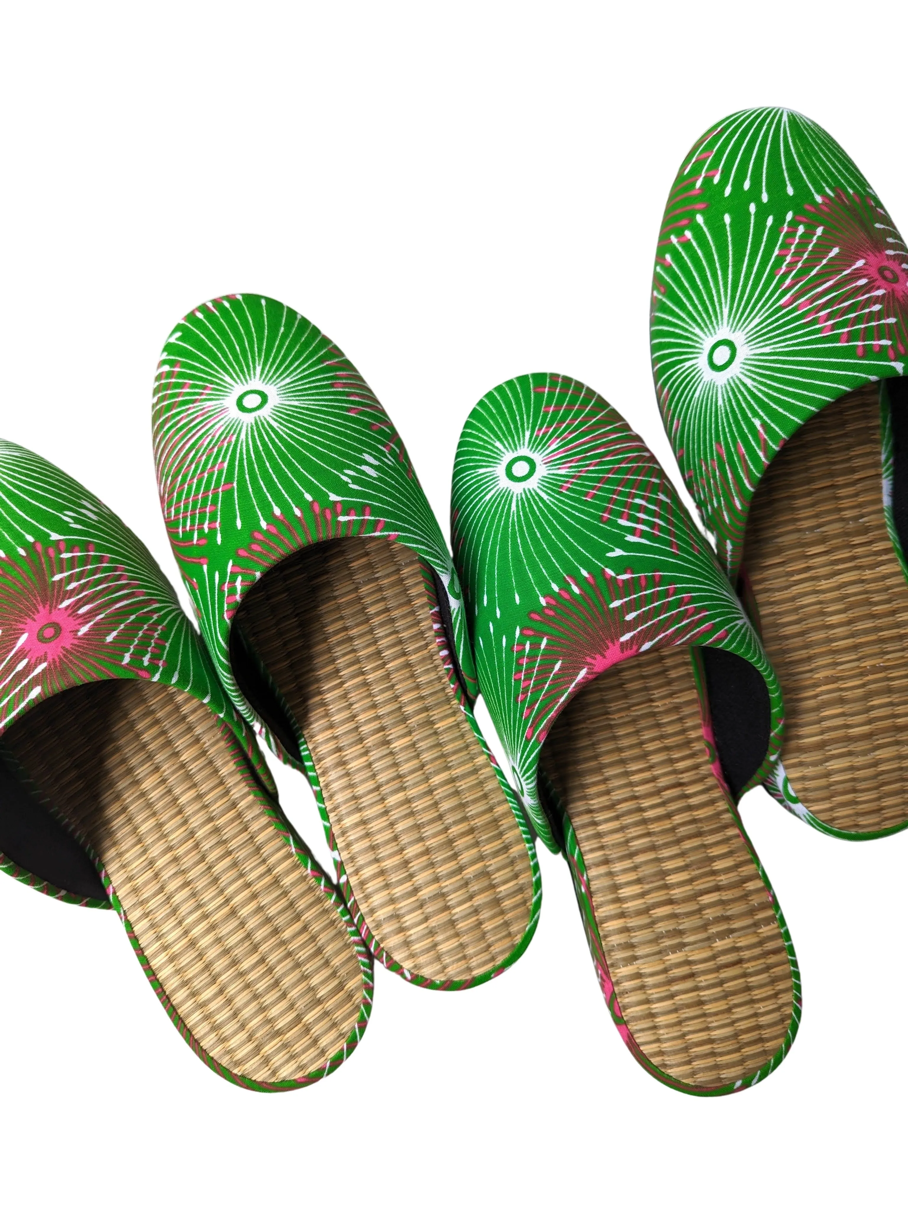 Medium Tatami Print Mix Slippers 2024SS-M03