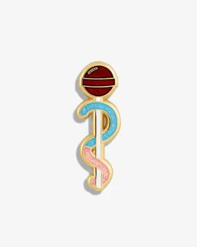 Pediatric Rod of Asclepius Lapel Pin