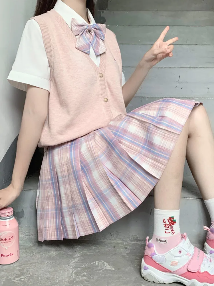 Sakura Dream JK Uniform V Neck Knit Vests