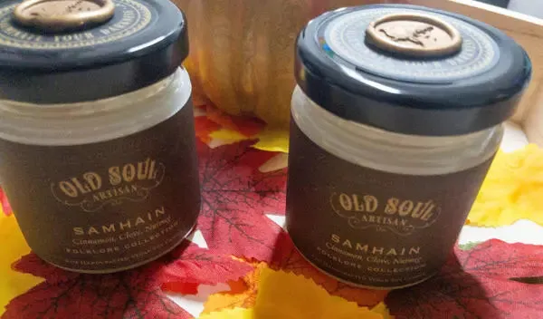 Samhain - 4 Oz Soy Candle - Halloween