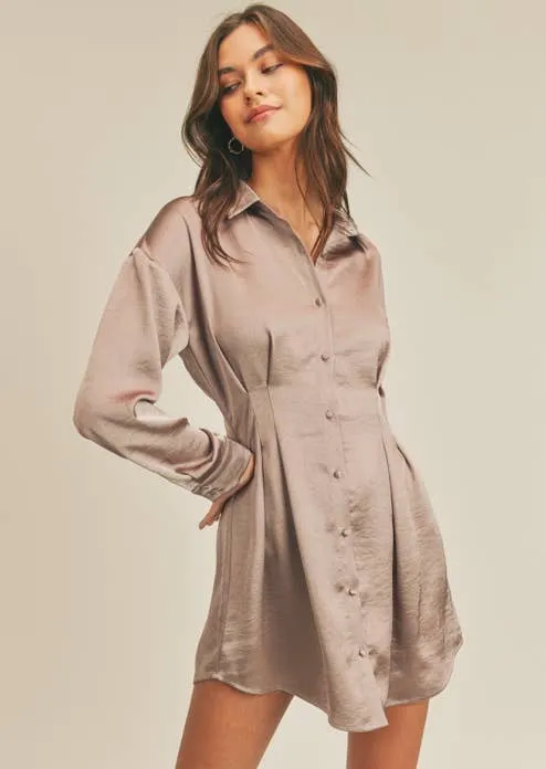 Satin Dreams Dress Shirt