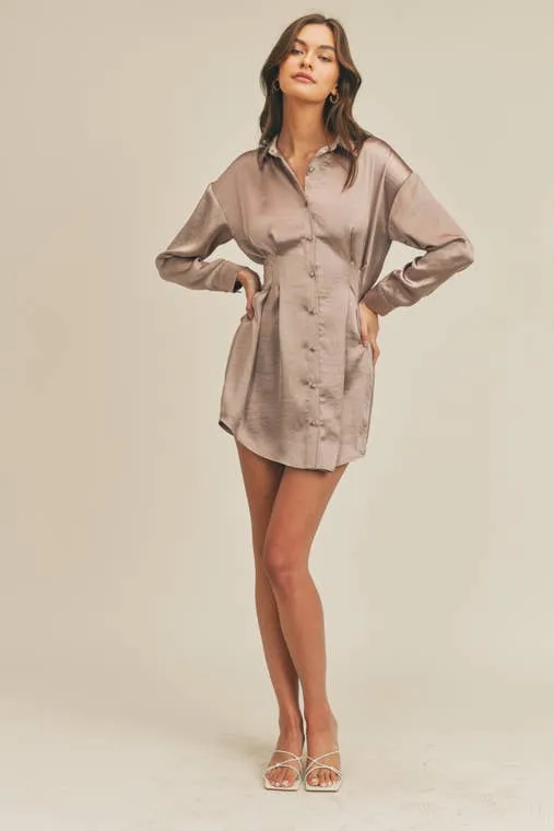 Satin Dreams Dress Shirt