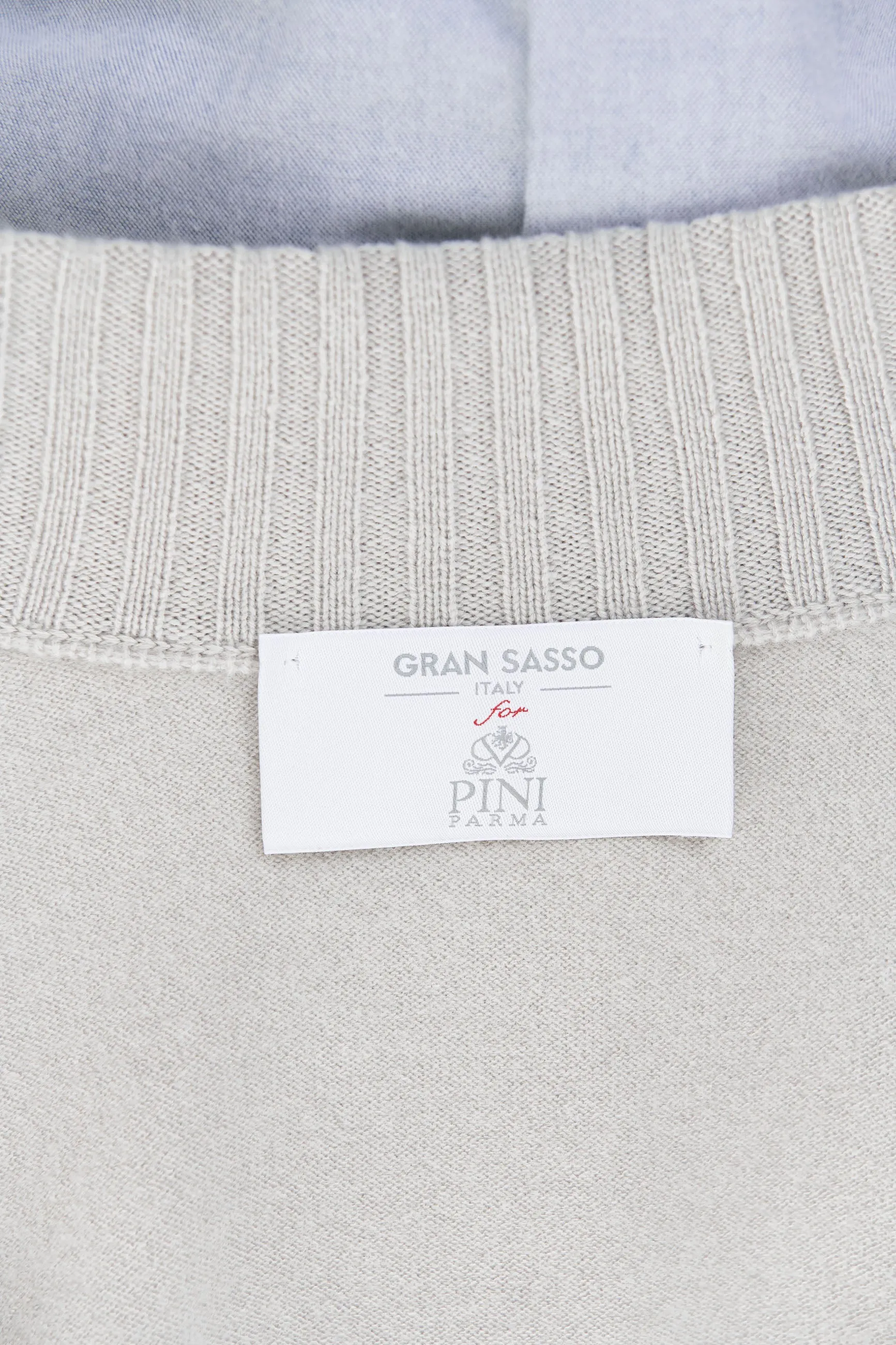 Stone Cashmere Knitted Bomber – Made in Italy