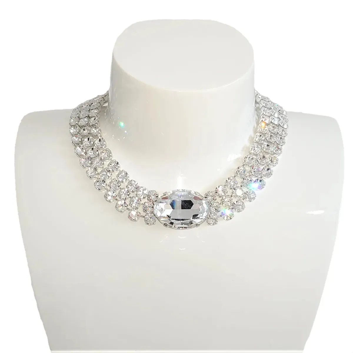 Swarovski Choker Statement Necklace